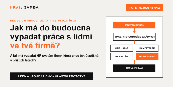 HRAI – redesign práce, lidí a HR s využitím AI